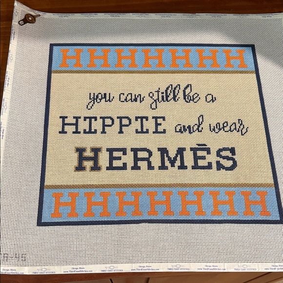 Other - Thorn Alexander-hippie needlepoint canvas